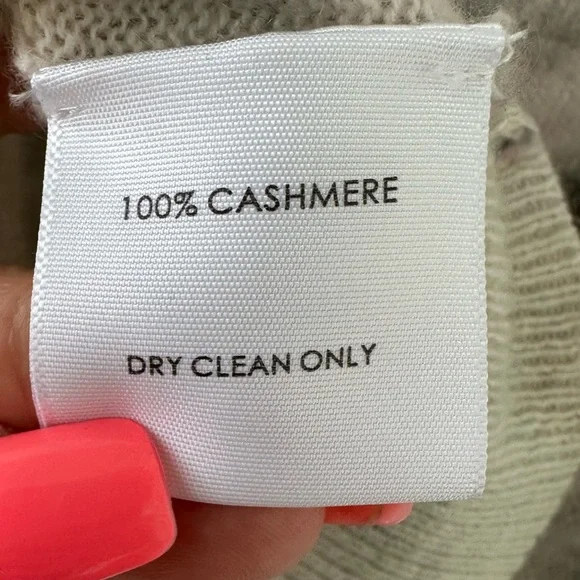 Anthropologie Cashmere White + Warren Essentials Tie Dye Medium Sweater - Picture 6 of 7